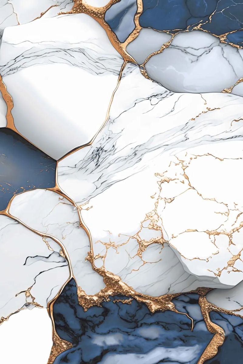 Elegant Marble gold vein